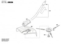 Bosch 3 600 8A3 C00 --- Grass trimmer Spare Parts